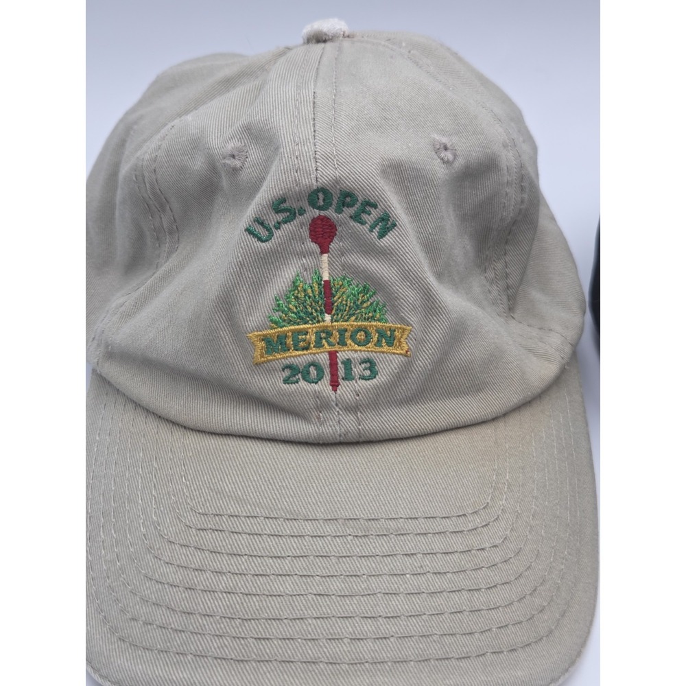USGA-licensed hats Beige/ Black 2013/ 2014 U.S. Open Merion Pinehurst #2‎ - Picture 2 of 12